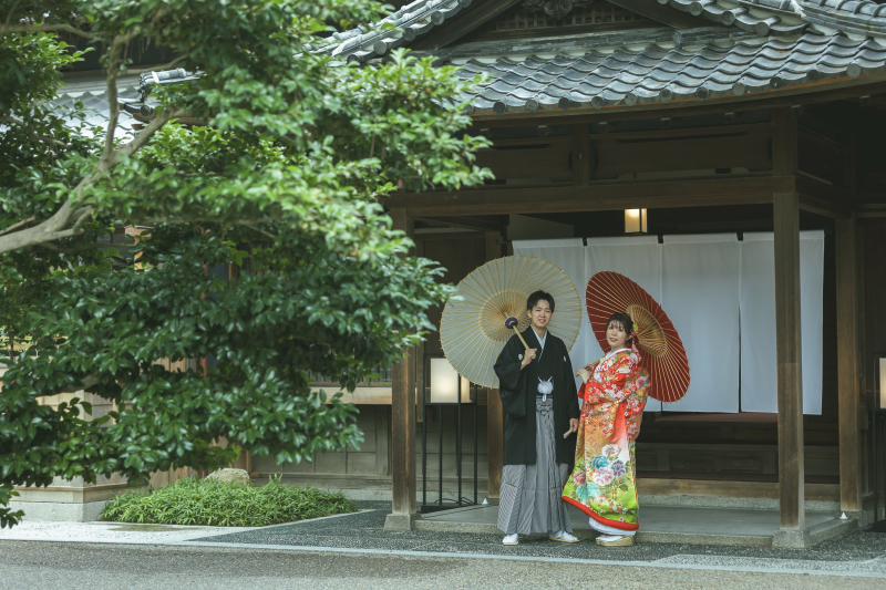 迫力のある夫婦松×白暖簾