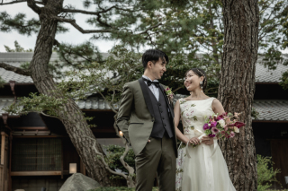 都心に佇む邸宅と日本庭園