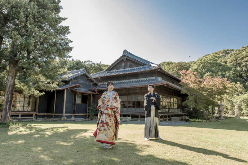 和装を活かした撮影