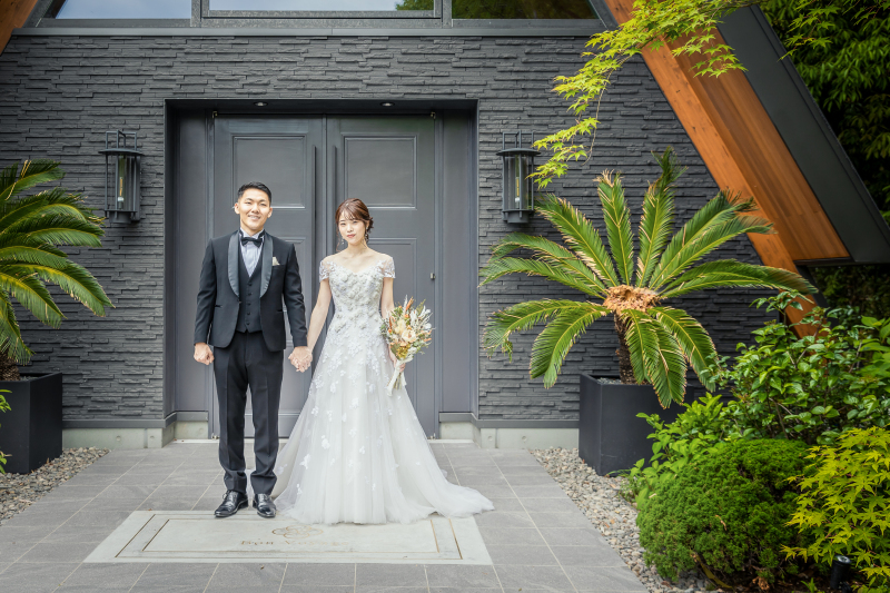 和洋装どちらも撮影スポットがございます