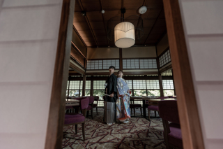 高宮庭園茶寮　様々な角度を活かして