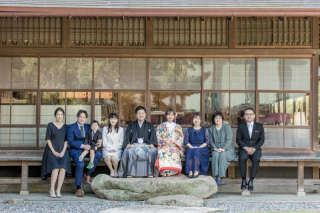 高宮庭園茶寮　大切な方達と