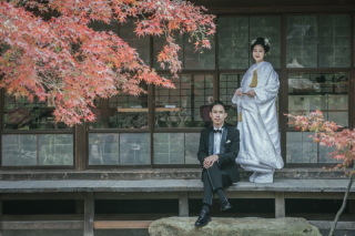 高宮庭園茶寮　紅葉の魅力　和×洋