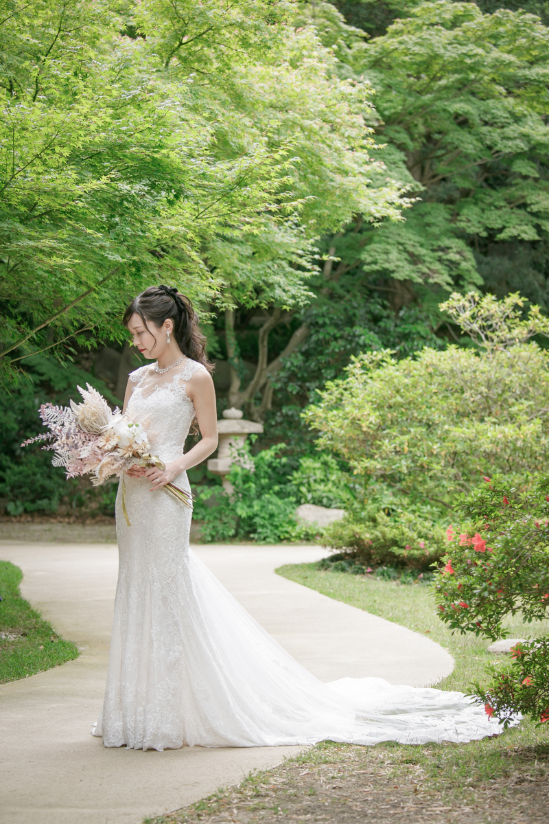 新婦様のソロショット