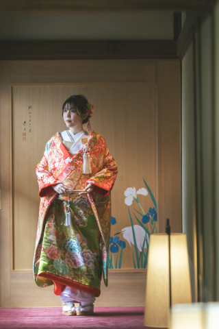 高宮庭園茶寮　文化財の趣きと共に