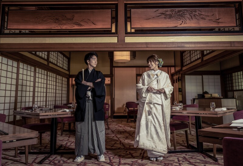 旧家屋の趣ある一枚