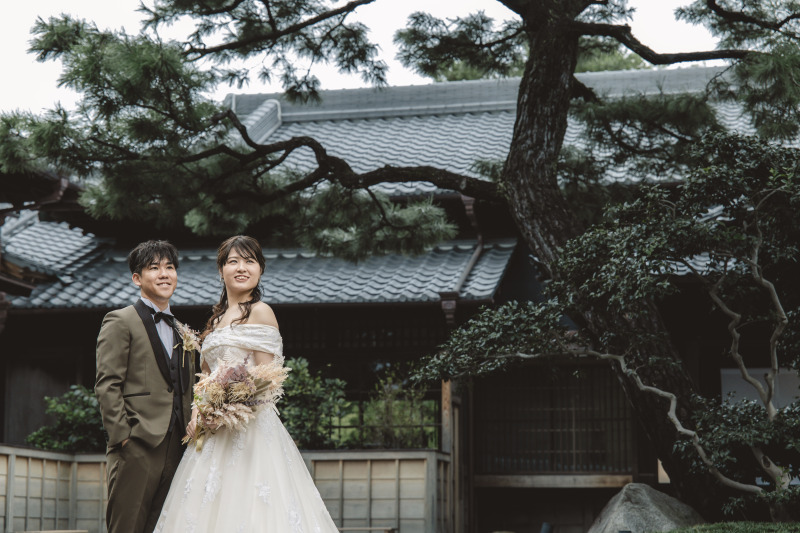 夫婦松と共に
