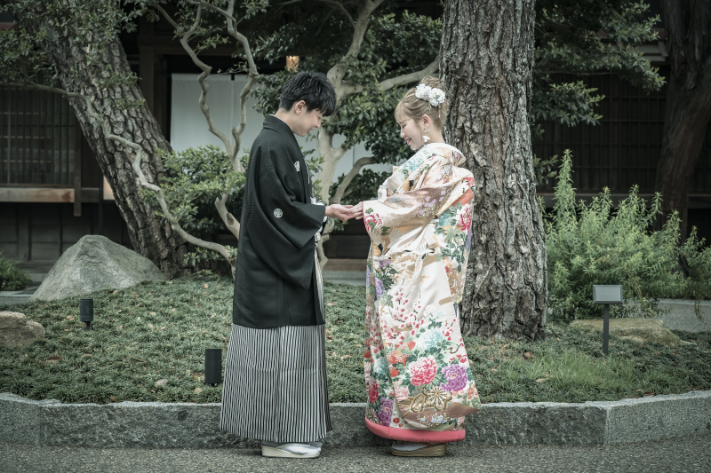 指輪の交換