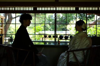 高宮庭園茶寮　風情溢れる