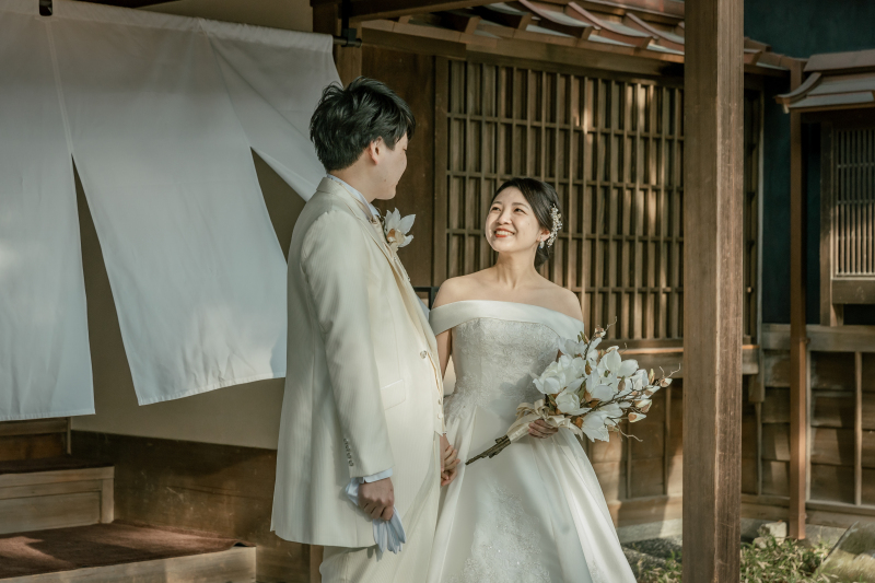 素敵な笑顔を引き出しました