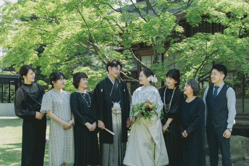 ONE PHOTO WEDDING 高宮庭園_家族・友人を撮影に呼べる