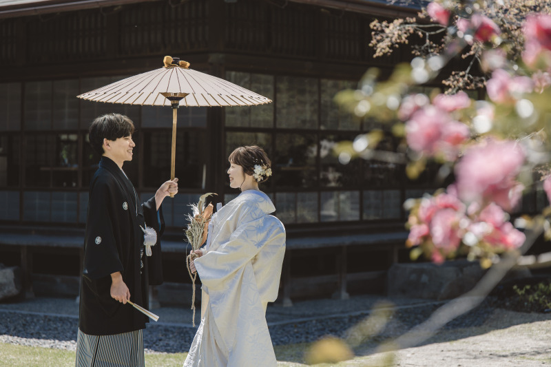 ONE PHOTO WEDDING 高宮庭園_庭園で撮影できる