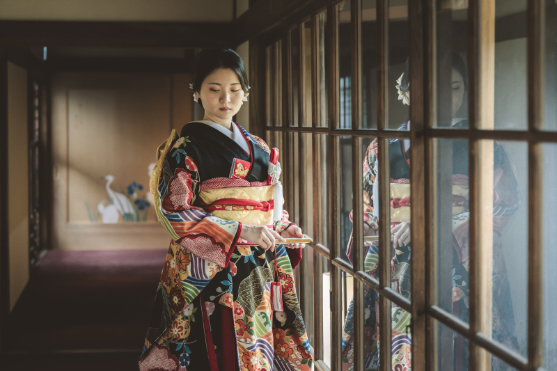 ONE PHOTO WEDDING 高宮庭園_色打掛・着物が豊富