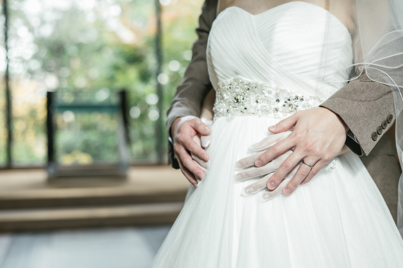 ONE PHOTO WEDDING 高宮庭園_マタニティフォトの撮影ができる