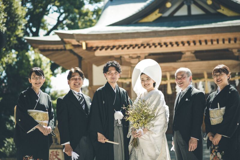 ONE PHOTO WEDDING 高宮庭園_神社・寺院で撮影できる