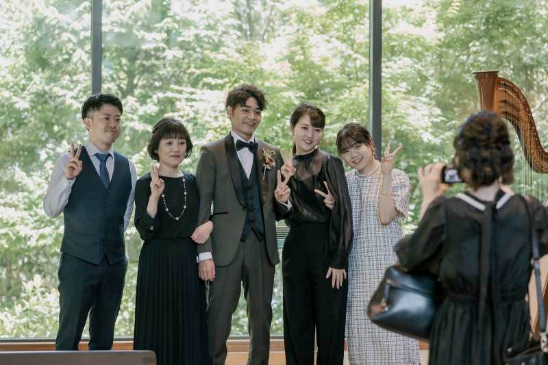 ONE PHOTO WEDDING 高宮庭園_チャペルで撮影できる