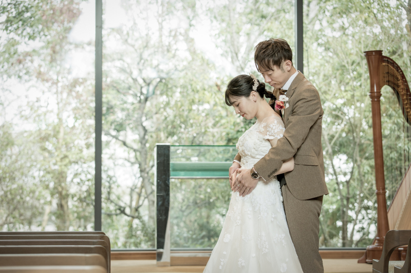 ONE PHOTO WEDDING 高宮庭園_マタニティフォトの撮影ができる