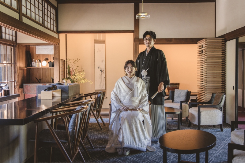 ONE PHOTO WEDDING 高宮庭園_スタジオで撮影できる