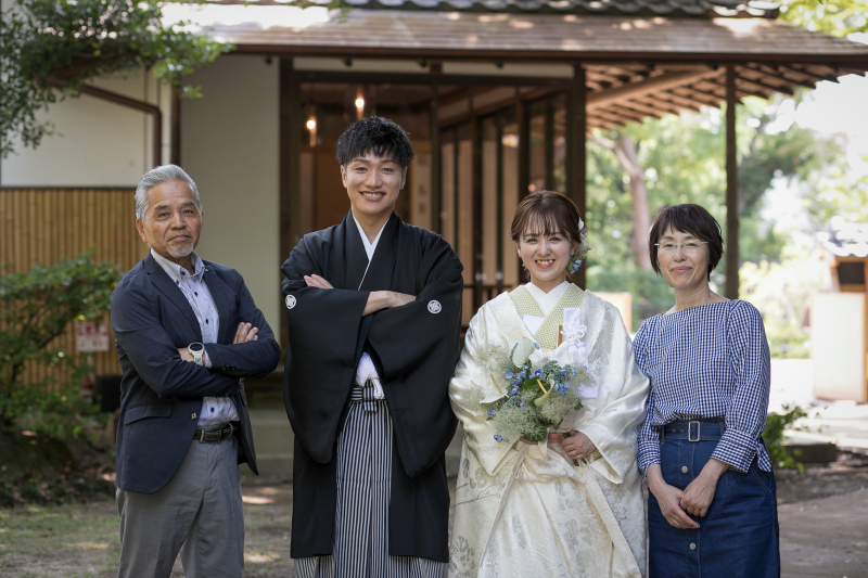 ONE PHOTO WEDDING 高宮庭園_家族・友人を撮影に呼べる