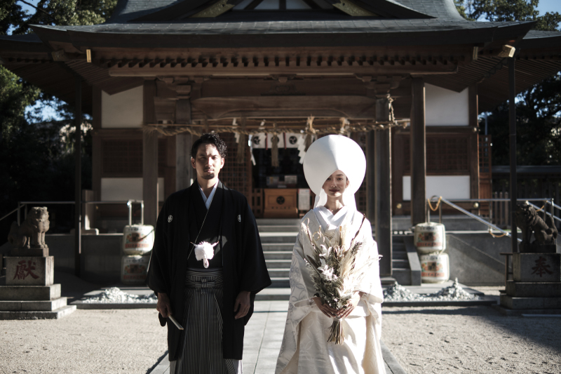 ONE PHOTO WEDDING 高宮庭園_神社・寺院で撮影できる