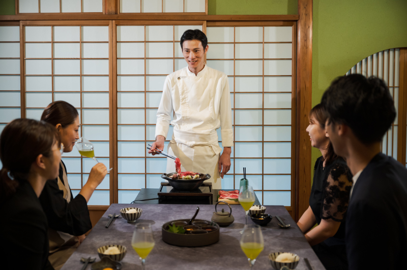 ONE PHOTO WEDDING 高宮庭園_会食ができる