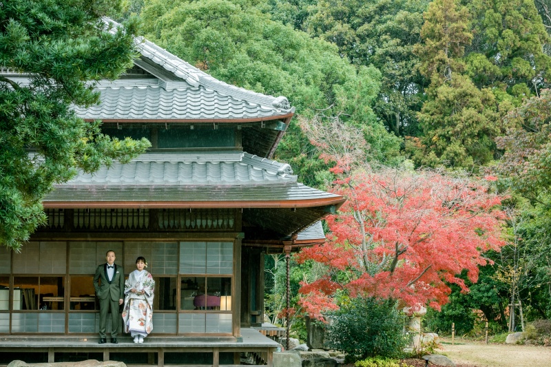 ONE PHOTO WEDDING 高宮庭園_庭園で撮影できる