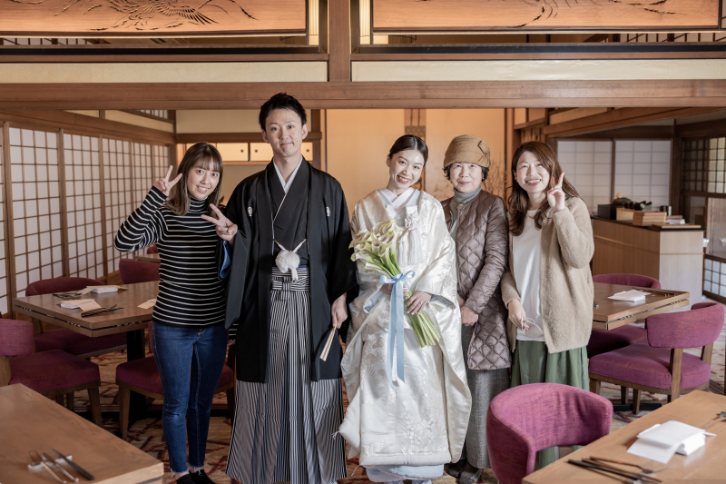ONE PHOTO WEDDING 高宮庭園_家族・友人を撮影に呼べる