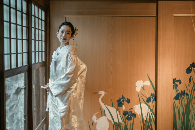 ONE PHOTO WEDDING 高宮庭園_色打掛・着物が豊富