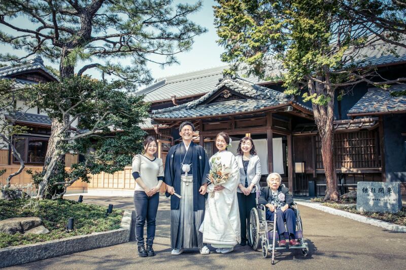 ONE PHOTO WEDDING 高宮庭園_家族・友人を撮影に呼べる