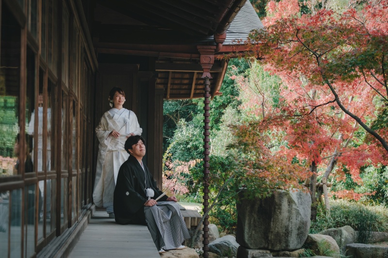 ONE PHOTO WEDDING 高宮庭園_庭園で撮影できる