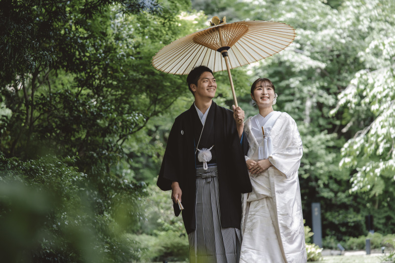 ONE PHOTO WEDDING 高宮庭園_庭園で撮影できる