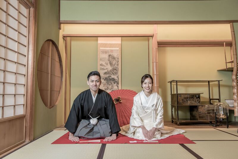 風が吹き抜ける開放的な茶室スタジオ