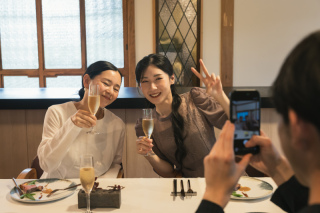 ONE PHOTO WEDDING 高宮庭園_【私服】ウェディングフォト後の会食