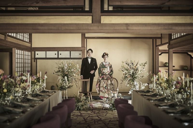 ONE PHOTO WEDDING 高宮庭園_歴史的建造物で撮影できる