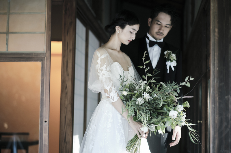 ONE PHOTO WEDDING 高宮庭園_歴史的建造物で撮影できる