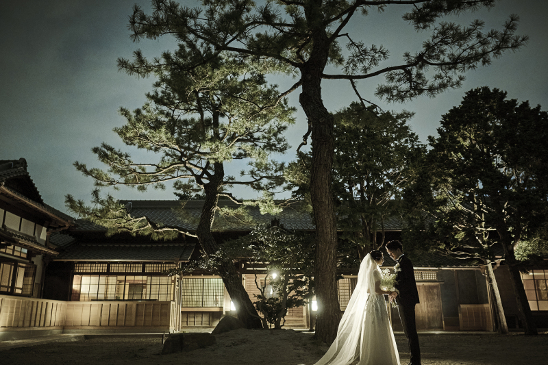 ONE PHOTO WEDDING 高宮庭園_歴史的建造物で撮影できる