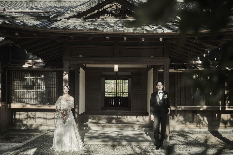 ONE PHOTO WEDDING 高宮庭園_歴史的建造物で撮影できる