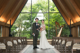 ONE PHOTO WEDDING 高宮庭園_【洋装】自然の中に佇むチャペル・迎賓館コース