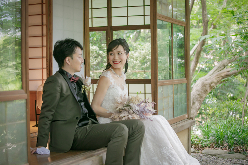 ONE PHOTO WEDDING 高宮庭園_庭園で撮影できる