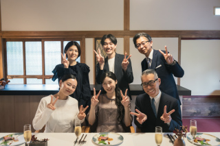 ONE PHOTO WEDDING 高宮庭園_【私服】ウェディングフォト後の会食
