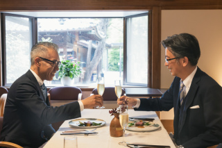 ONE PHOTO WEDDING 高宮庭園_【私服】ウェディングフォト後の会食