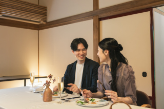 ONE PHOTO WEDDING 高宮庭園_【私服】ウェディングフォト後の会食