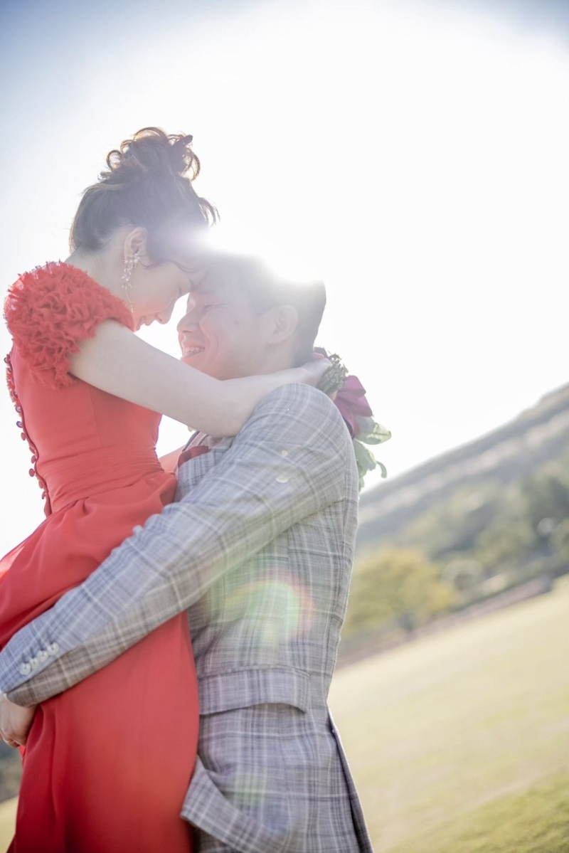 おふたりらしいショットを