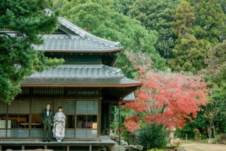 お問合せ急増中【和装】秋限定/11月中旬∼12月中旬　紅葉と秋晴れ愉しむ高宮庭園茶寮プラン