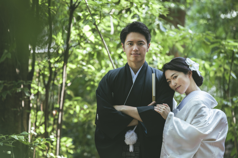 【和装】5~7月限定/高宮庭園茶寮の邸宅をバックに撮影する新緑撮影プラン