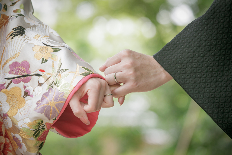 【和装】5~7月限定/高宮庭園茶寮の邸宅をバックに撮影する新緑撮影プラン