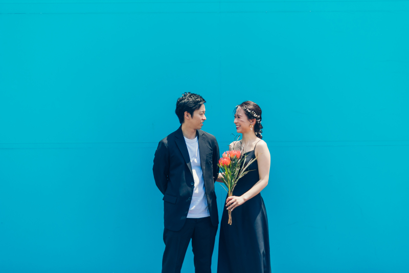 おふたりらしいお写真を。