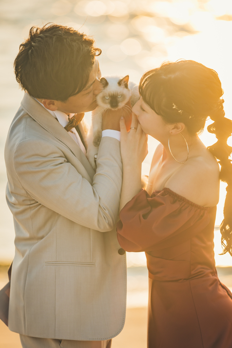 Bridal Photo Studio Lien ~リアン~ 広島店_ペットと一緒に撮影できる