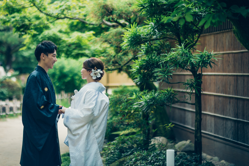 Bridal Photo Studio Lien ~リアン~ 広島店_庭園で撮影できる