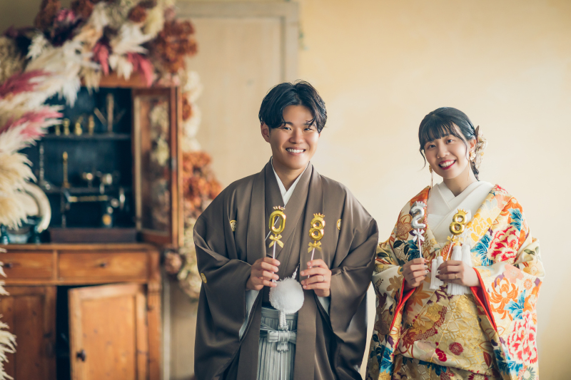 【1・２月撮影の方限定！】年内のご成約でプラン料金10％OFF☆ 和＋洋もOK ！2コーディネートプラン